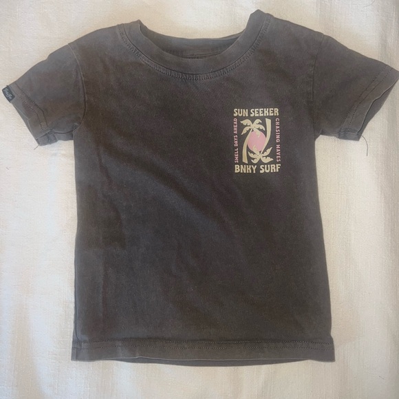 Binky Bro Charcoal Tee - Sun Seeker Design - Picture 1 of 4
